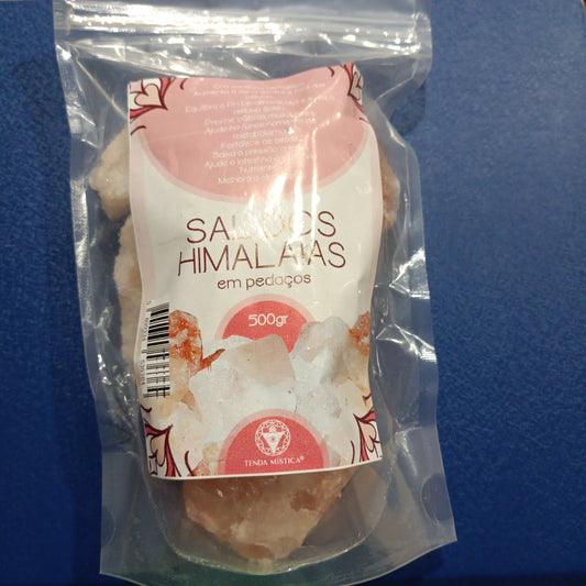 Sal dos Himalaias em pedaços